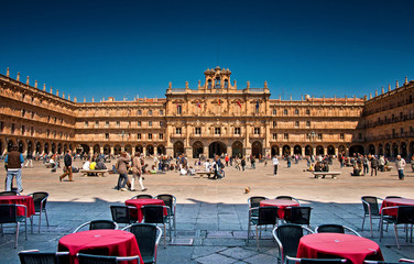 Plaza Mayor of Salamanca, Spain