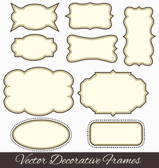 Frame design elements