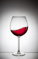 red wine glass