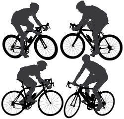 Cycling Silhouette