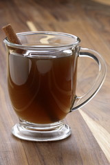 hot fresh apple cider