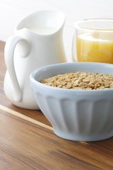 Delicious healthy breakfast