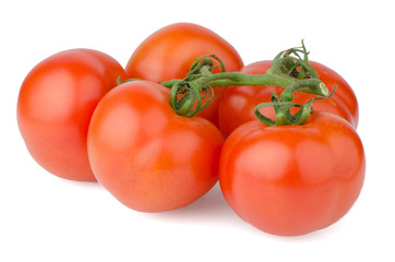 Red ripe tomato