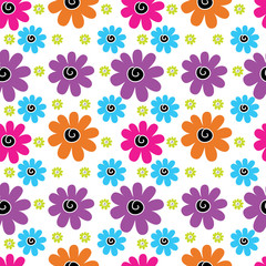 Seamless floral background