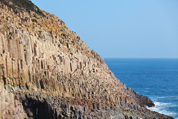 Hong Kong Geographical Park , hexagonal column