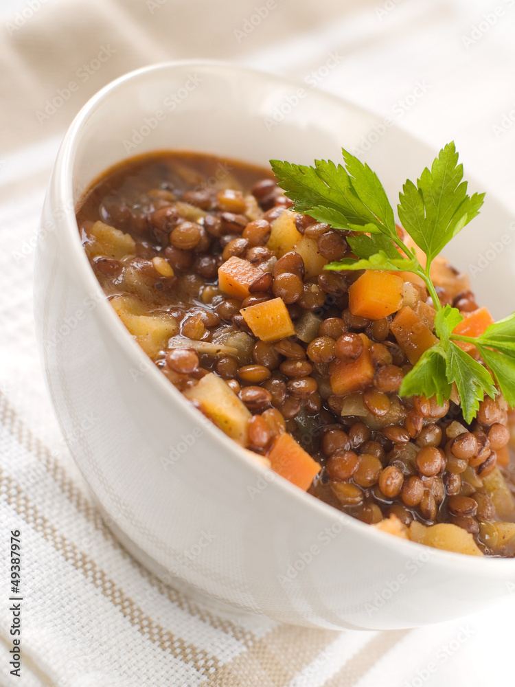 Canvas Prints lentil stew