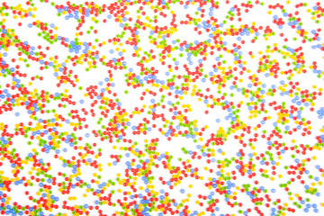 bright micro beads abstract background