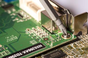 motherboard with micro schemes