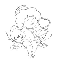 angel cupid for valentine's day