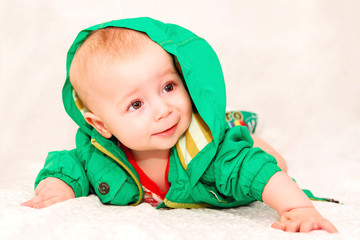 Baby In Green