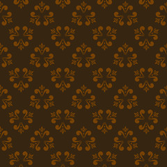 brown seamless abstract pattern