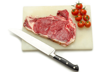 Bistecca di manzo fresco