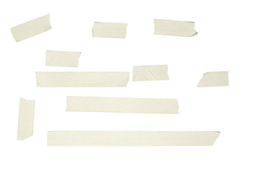 Obraz na płótnie Canvas White adhesive tapes