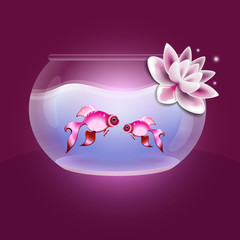aquarium_with_lotus_and_fish