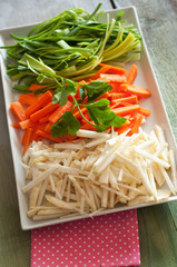 Gemüse aus dem Bioladen