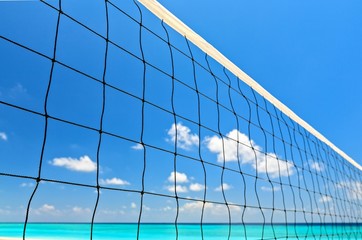 beach volleyball net