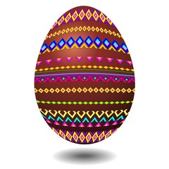 Uovo Pasqua Cioccolato Decorato-Chocolate Easter Egg Decorated