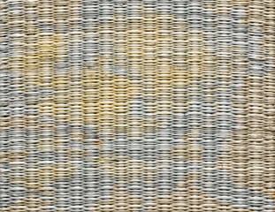 Flechtwerk natur und grau