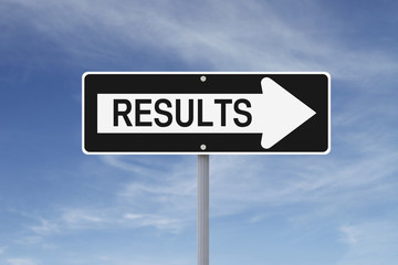 Fototapeta premium Results This Way