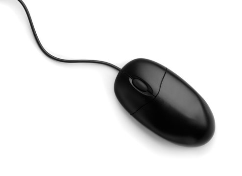 Black Computer Mouse