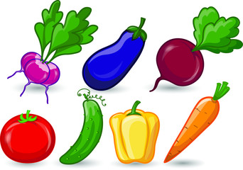 мультфильм овощей