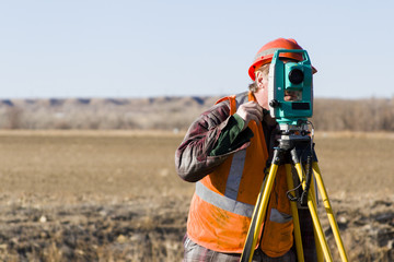 Land surveyors