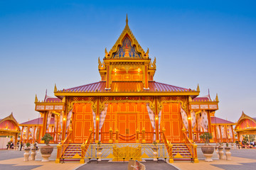Thai royal funeral.