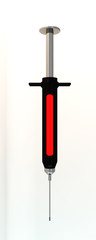 black syringe