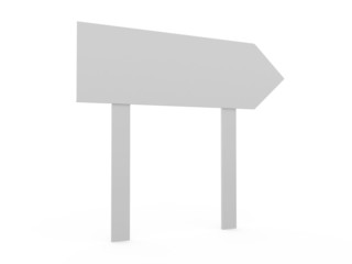 Blank Road Sign Template