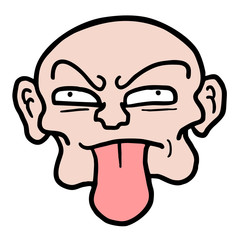 Crazy face