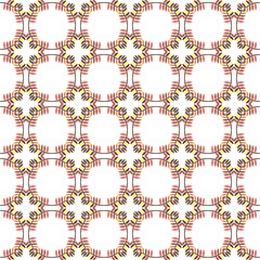 Colorful mosaic abstract Seamless pattern