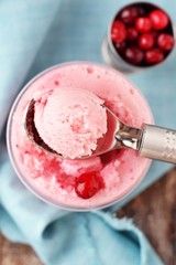 cranberry ice cream