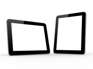 Two Realistic Tablet Computers