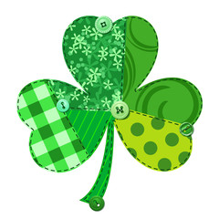 Fabric Shamrock