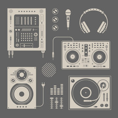 DJ icons