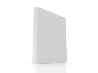 Realistic Blank Book Standing