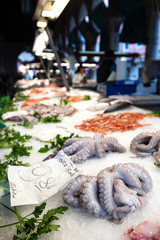 Rialto fish market - Venice, Italy.
