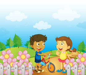 Conversation between two people