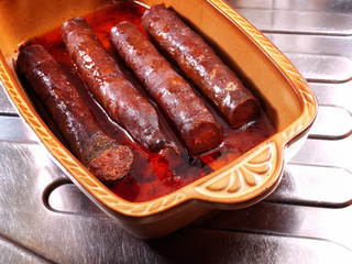 Domestic sausages