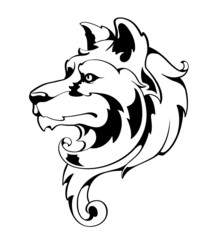 Wolf head