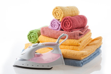 Iron and towels