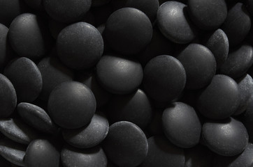 Black go stones - 49434182