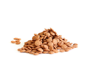 chocolate cereal, Macro closeup for design work