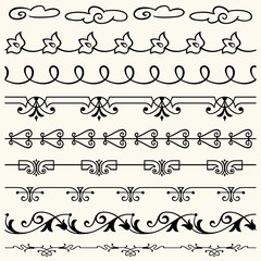 Obraz premium Design horizontal elements