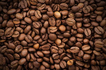 brown coffee, background texture, close up
