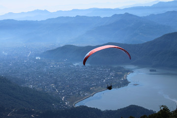 Paragliding in Nepal, ein abenteuerlicher Sport