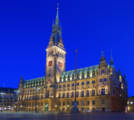Hamburg town hall - 49437704