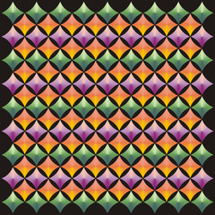 Obraz premium Symmetrical vector background pattern with fountain diaper