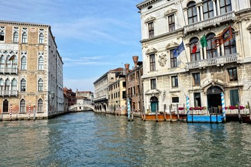 Cityscape of Venice.
