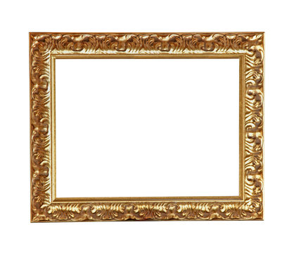 Gold old frame